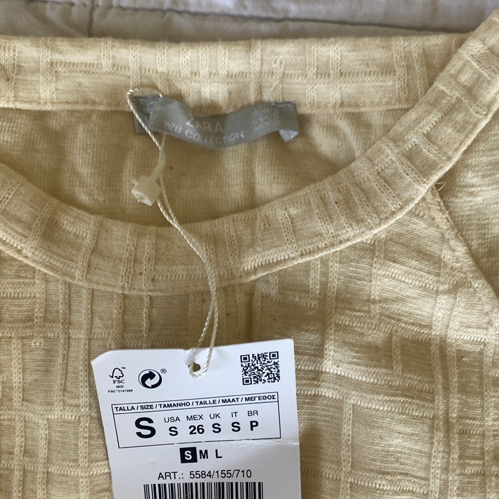 BNWT ZARA cream fringe dress - Picture 9 of 13